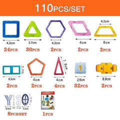 Magnetic Building Blocks DIY Magnets Toys For Kids Designer Construction Set Gifts For Children Toys - TikTopia