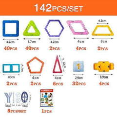 Magnetic Building Blocks DIY Magnets Toys For Kids Designer Construction Set Gifts For Children Toys - TikTopia