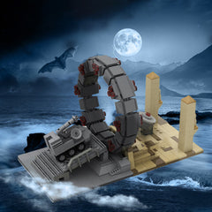 Stargate Command Model Star Interstellar Travel Toys Wars Set Toys Kids Gifts Building Blocks Toys - TikTopia