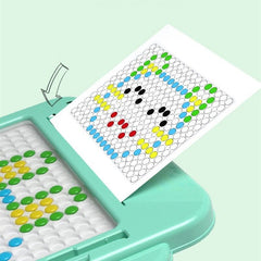 Kids Magnetic Drawing Board Montessori Fine Motor Skill Learning Toy Doodle Gift - TikTopia