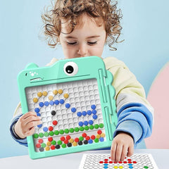 Kids Magnetic Drawing Board Montessori Fine Motor Skill Learning Toy Doodle Gift - TikTopia