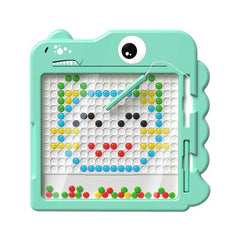 Kids Magnetic Drawing Board Montessori Fine Motor Skill Learning Toy Doodle Gift - TikTopia