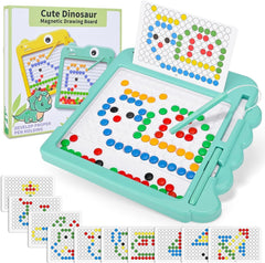 Kids Magnetic Drawing Board Montessori Fine Motor Skill Learning Toy Doodle Gift - TikTopia