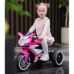 Plastic Red 6V Kids Electric Motorcycle Kids Toys Motorcycle  Kids Electric Car  Electric Ride On Motorcycle - TikTopia