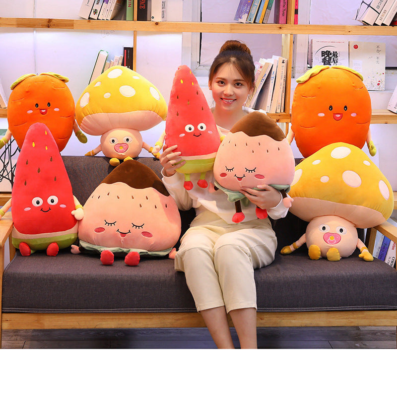 Realistic fruit plush toys - TikTopia