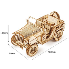 3D Wooden Puzzle Model Toys MC701 - TikTopia