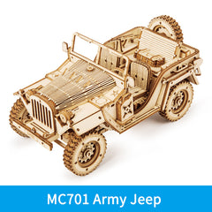 3D Wooden Puzzle Model Toys MC701 - TikTopia