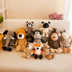 Jungle animal plush toys - TikTopia