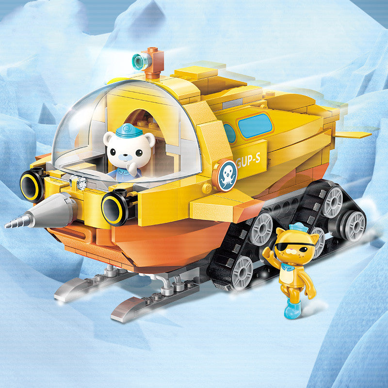 Octonaughts children's building block toys - TikTopia