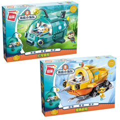 Octonaughts children's building block toys - TikTopia