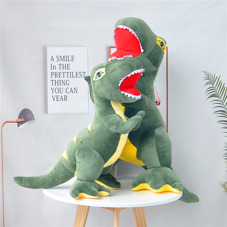 New Dinosaur Plush Toys Cartoon Tyrannosaurus Cute Stuffed Toy Dolls For Kids Children Boys Christmas Gift - TikTopia