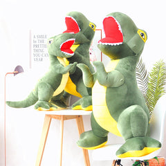 New Dinosaur Plush Toys Cartoon Tyrannosaurus Cute Stuffed Toy Dolls For Kids Children Boys Christmas Gift - TikTopia