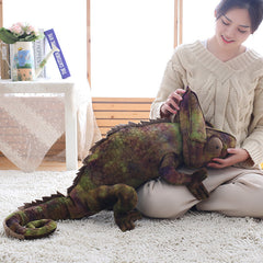 Simulation Reptiles Lizard Chameleon Plush Toys High Quality Personality Animal Doll Pillow For Kids Birthday Novelty Gifts - TikTopia