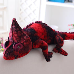 Simulation Reptiles Lizard Chameleon Plush Toys High Quality Personality Animal Doll Pillow For Kids Birthday Novelty Gifts - TikTopia