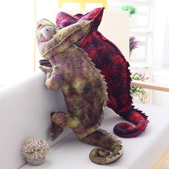 Simulation Reptiles Lizard Chameleon Plush Toys High Quality Personality Animal Doll Pillow For Kids Birthday Novelty Gifts - TikTopia
