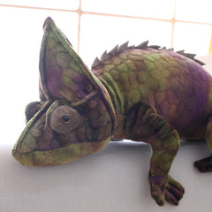 Simulation Reptiles Lizard Chameleon Plush Toys High Quality Personality Animal Doll Pillow For Kids Birthday Novelty Gifts - TikTopia