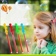 Big Size 46cm Outdoor Toys Long Bubble Machine Gun Bar Sticks Without Water Western Sword Shape For Kids Soap Bubble Toy - TikTopia