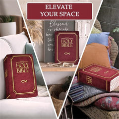 Stuffed Memory Sponge Bible Pillow Plush Toys Bible Pillow Toy With Best Christian Gifts For Kids Children - TikTopia