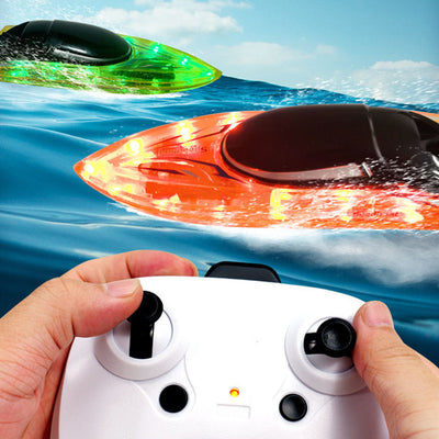 24g Electric Water Remote-control Ship Waterproof Automatic Reset Kids Toys - TikTopia
