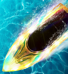 24g Electric Water Remote-control Ship Waterproof Automatic Reset Kids Toys - TikTopia