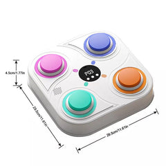 Smart Punching Boxing Electronic Music Machine Home Training Bluetooth With LED. - TikTopia