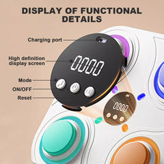 Smart Punching Boxing Electronic Music Machine Home Training Bluetooth With LED. - TikTopia