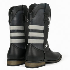 Five-pointed Star Suit Men's Western Cowboy Boot - TikTopia