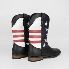 Five-pointed Star Suit Men's Western Cowboy Boot - TikTopia