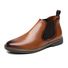 Autumn And Winter Plus Size Chelsea Boots Double Elastic - TikTopia