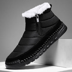 Plus Size Snow Boots Men's Outdoor Thickened Warm - TikTopia