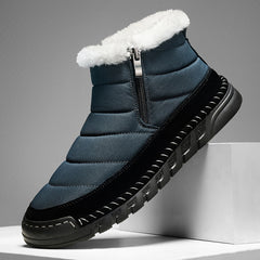 Plus Size Snow Boots Men's Outdoor Thickened Warm - TikTopia