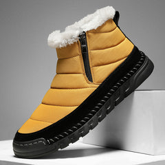 Plus Size Snow Boots Men's Outdoor Thickened Warm - TikTopia