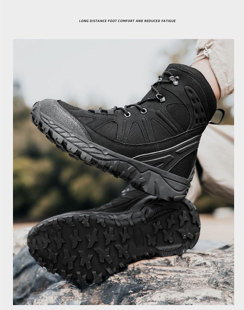 Anti-skid Field Special Forces Combat Boots Anti-kick Hiking Boots - TikTopia