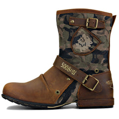 Mid-High Tube Men's Cowboy Boot - TikTopia