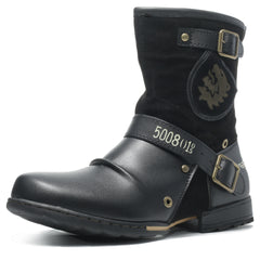 Mid-High Tube Men's Cowboy Boot - TikTopia