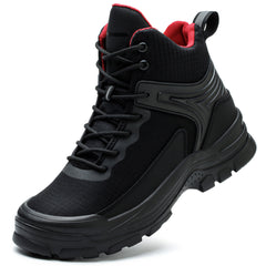 Men's Comfortable Breathable Anti-smashing And Anti-penetration Waterproof Work Shoes - TikTopia