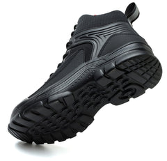 Men's Comfortable Breathable Anti-smashing And Anti-penetration Waterproof Work Shoes - TikTopia