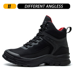 Men's Comfortable Breathable Anti-smashing And Anti-penetration Waterproof Work Shoes - TikTopia