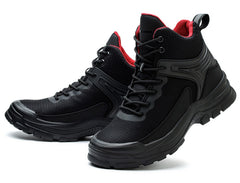 Men's Comfortable Breathable Anti-smashing And Anti-penetration Waterproof Work Shoes - TikTopia