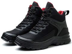 Men's Comfortable Breathable Anti-smashing And Anti-penetration Waterproof Work Shoes - TikTopia