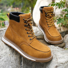 Men's Safety Shoes Deodorant And Breathable Anti-smashing - TikTopia