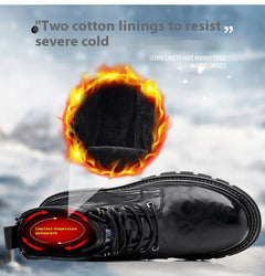 British Style All-matching Work Clothes Ankle Boots Fashion Haulage Motor Leather Boots - TikTopia