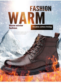 British Style All-matching Work Clothes Ankle Boots Fashion Haulage Motor Leather Boots - TikTopia