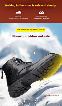 British Style All-matching Work Clothes Ankle Boots Fashion Haulage Motor Leather Boots - TikTopia