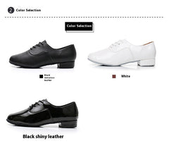 Men's Dancing Shoes Adult Dancing Shoes Black - TikTopia