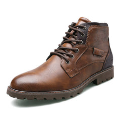 Martin Boots Men's Boots Plus Size Zipper Ankle Boots - TikTopia