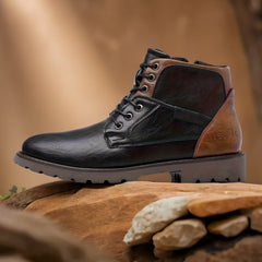 Martin Boots Men's Boots Plus Size Zipper Ankle Boots - TikTopia