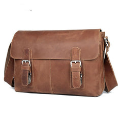 Vintage Leather Crossbody Bag For Men - TikTopia