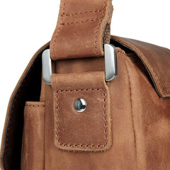 Vintage Leather Crossbody Bag For Men - TikTopia