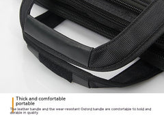 Large Capacity Briefcase Men's Business Canvas Portable - TikTopia